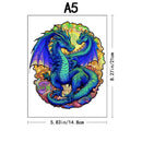 Quebra-Cabeça De Madeira Inova WOOD PUZZLE - Casal De Guardiões | Diversão Com Diversos Benefícios