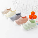 Sapatinho Meia Infantil Antiderrapante e Respirável para Bebês e Crianças Bem Fresquinho