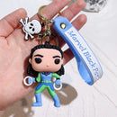 Chaveiro Super Heroes em Silicone Marvel DC Quality