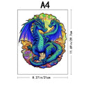 Quebra-Cabeça De Madeira Inova WOOD PUZZLE - Casal De Guardiões | Diversão Com Diversos Benefícios