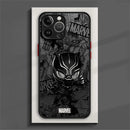 Capinha de Celular para Iphone Marvel Cartoon Black