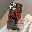 Capinha de Celular para Iphone Homem Aranha Quadrinhos Marvel