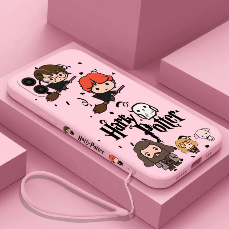 Capinha de Celular para Iphone Harry Potter Hogwarts