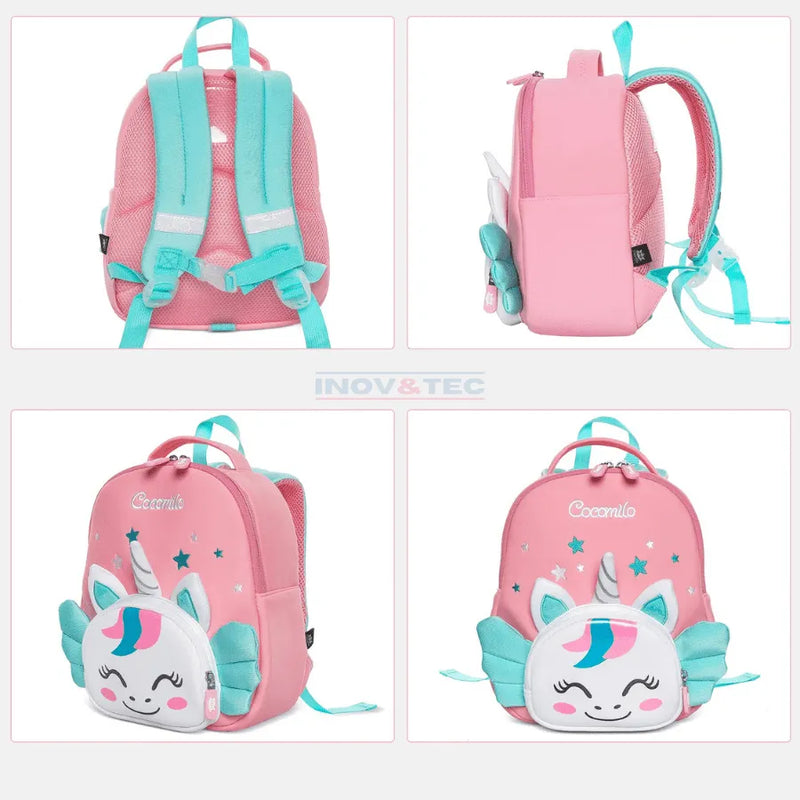 Mochila Infantil Princesa Unicórnio - Para Brilhar no Reino Escolar