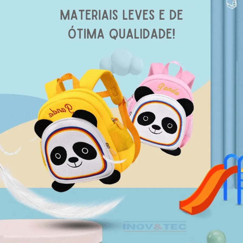 Mochila Infantil Meu Pet Panda - Carregue Seu Melhor Amigo Para Onde For