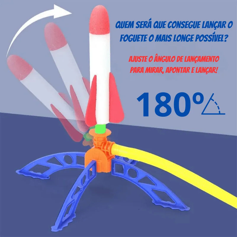 Brinquedo Lançador de Foguete Rocket Fire