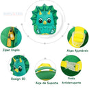 Mochila Infantil de Dinossauro 3D - Leve Seu Amigo Dinossauro Para a Escola