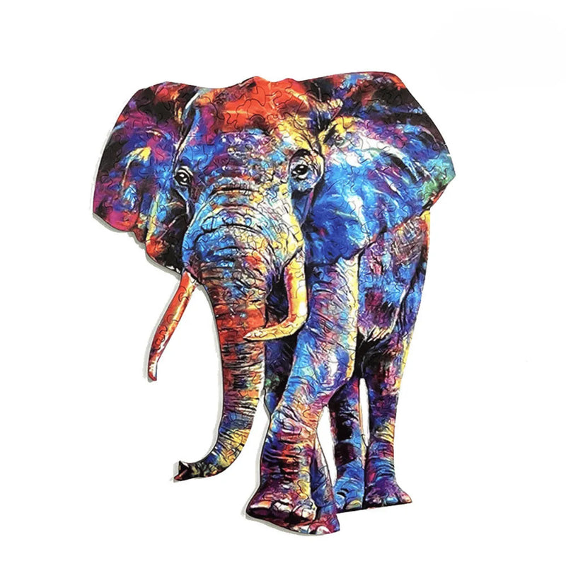 Quebra-Cabeça de Madeira Inova WOOD PUZZLE - Aventura da Arte | Diversão com Diversos Benefício