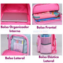 Mochila infantil de Unicórnio - Brilhe Como Um Arco-íris