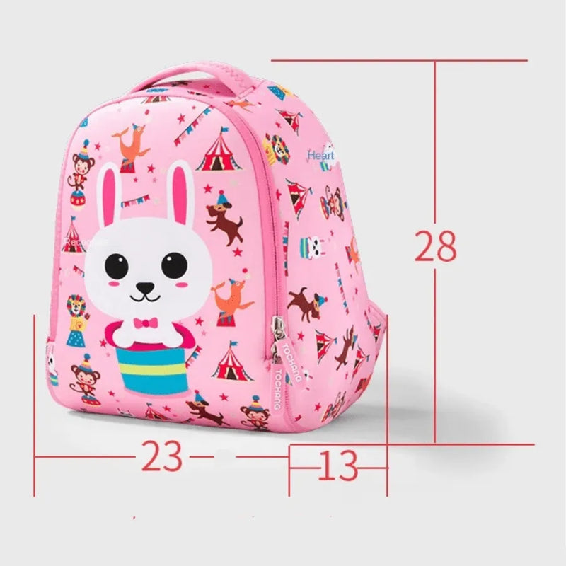 Mochila Infantil de Desenho de Animais - Da Floresta da Fofura para Sua Escola