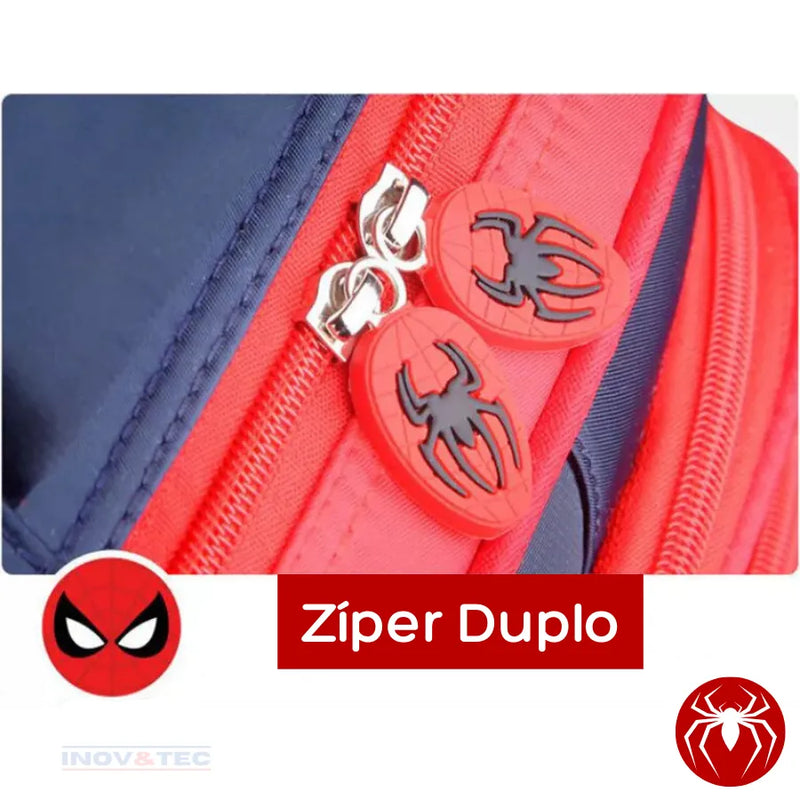 Mochila Infantil Homem-Aranha - De Volta às Aulas