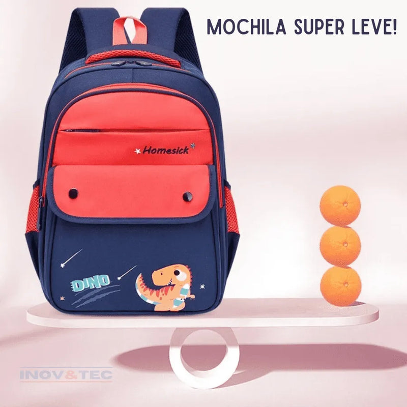 Mochila Infantil Dinossauros e Unicórnios - Volta às Aulas de Estilo Único