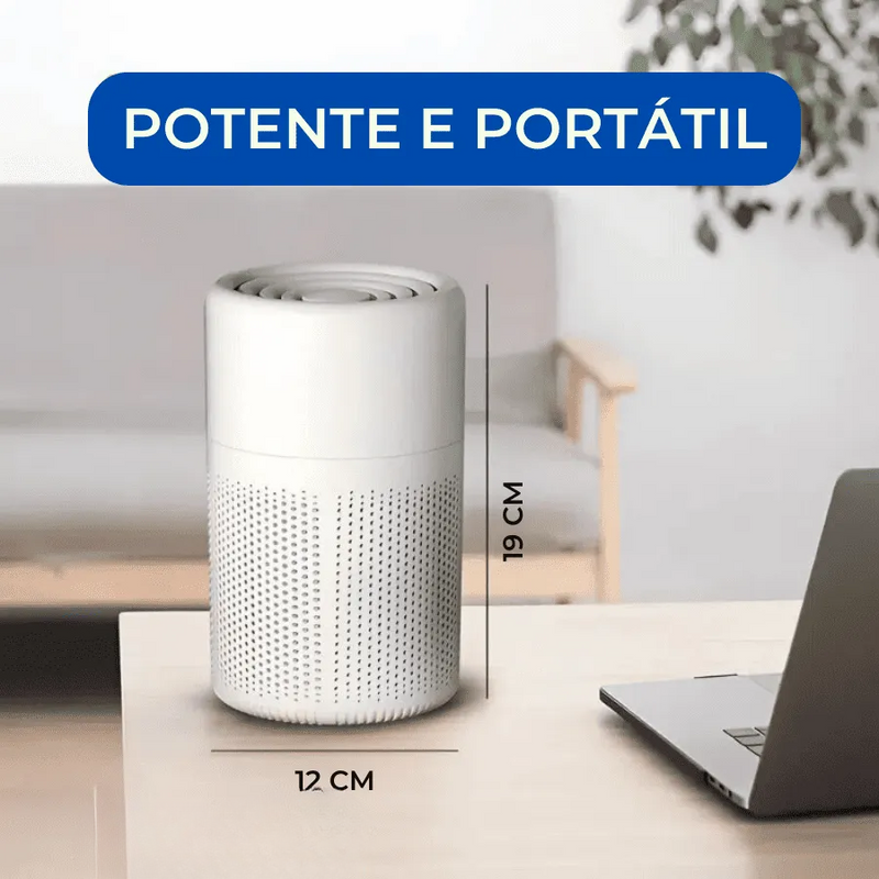 Purificador de Ar com Filtro HEPA e Função Ionizador AirClean KSA4
