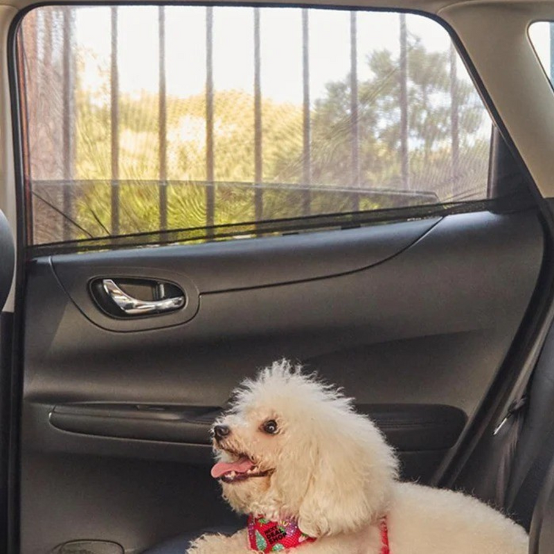 Kit 2x Cortinas Protetoras de Janelas Laterais para Carros de Fácil Instalação