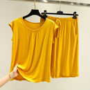 Pijama Feminino BreezyComfy - Conjunto Shorts e Camisa Regata Tecido Fresquinho | Macio, Leve e Super Confortável