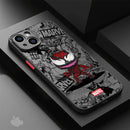 Capinha de Celular para Iphone Marvel Superheroes Cartoon Style