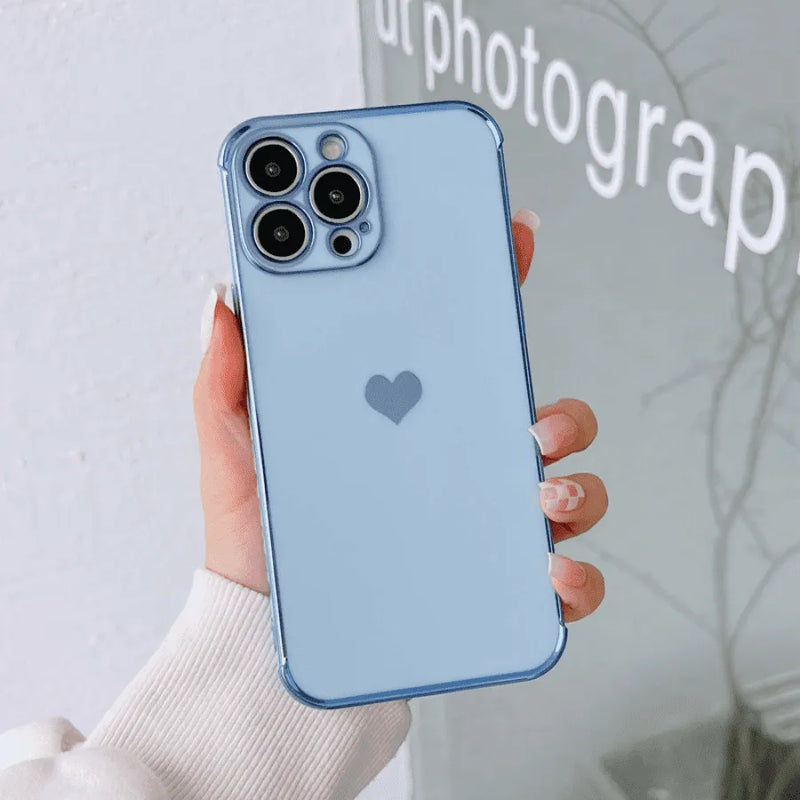 Capinha Iphone Love Heart - Case de Alta Proteção e Resistência