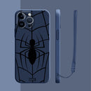 Capinha Iphone Homem-Aranha Clássico - Case de Alta Proteção e Com Cordão de Brinde