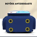 Mochila Infantil Premium Impermeável Unisex - Aventura Espacial Na Escola + Brinde