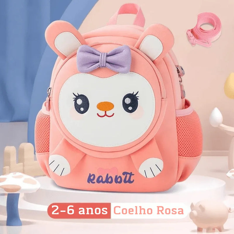 Mochila Infantil Super Fofos - Fofura e Conforto Na Sala De Aula