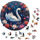 Quebra-Cabeça de Madeira Inova WOOD PUZZLE - Asas e Escamas | Diversão com Diversos Benefícios