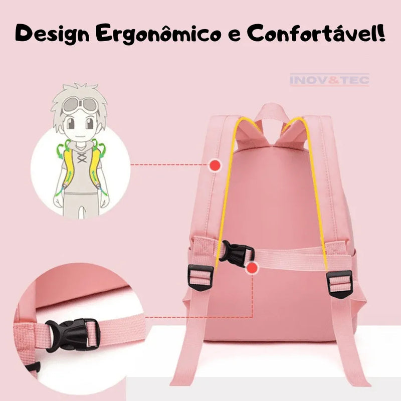 Mochila Infantil Teddy Urso - A Pelúcia Mais Amada