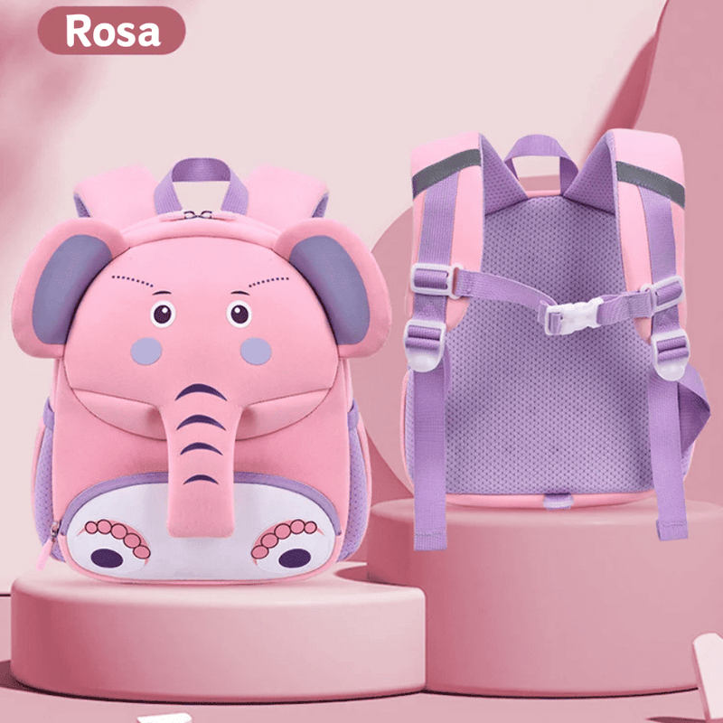 Mochila Infantil de Elefante - O Elefante Mais Leve Que Você Já Viu