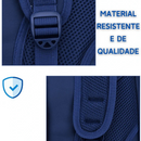 Mochila Escolar Infantil Premium com Almodas Respiráveis Super heróis Capitão América e Homem Aranha