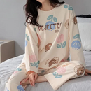 Pijama Feminino Peaceful Evenings - Conjunto Com Calça e Camisa Longa em Algodão | Macio, Leve e Super Confortável