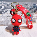 Chaveiro Super Heroes em Silicone Marvel DC Quality