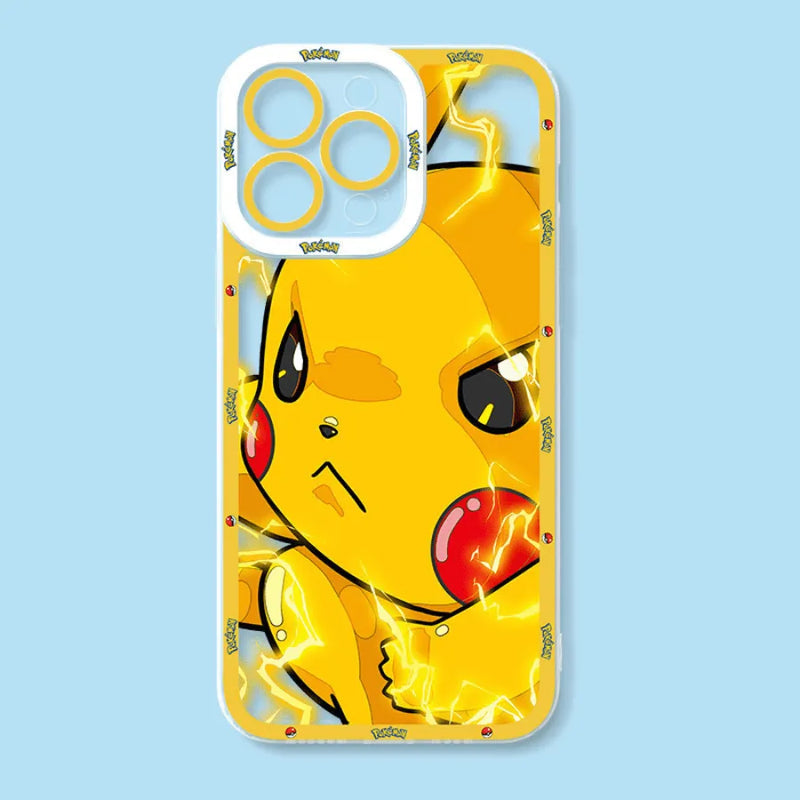 Capinha IPhone Pokemon Style - Case De Silicone De Alta Proteção e Resistência