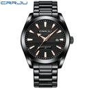 Relógio Masculino CRRJU "Deep Sea" Em Aço Inoxidável, Com movimento de Quartzo e Resistente a Água 30M