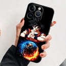 Capinha de Celular para Iphone em Silicone Dragon Ball Actions
