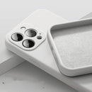 Capinha de Celular para Iphone Case Matte em Silicone e Microfibra