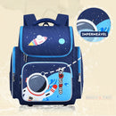 Mochila Infantil Premium Impermeável Unisex - Aventura Espacial Na Escola + Brinde