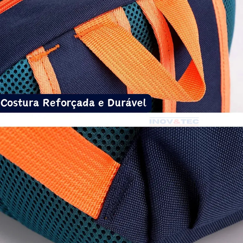 Mochila Infantil Kids Adventure - Junte-se ao Dino e Seus Amigos