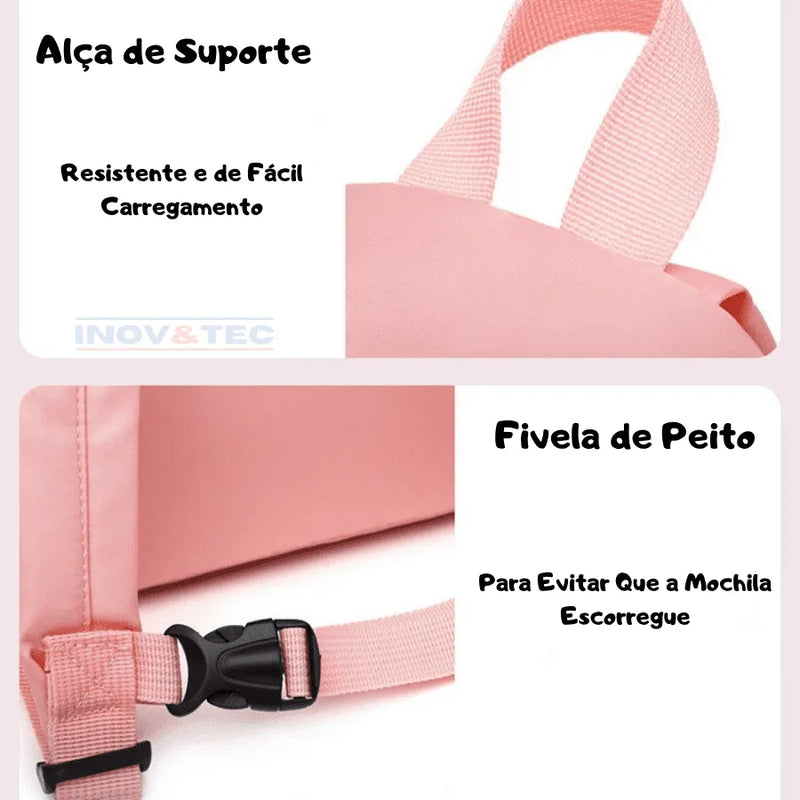 Mochila Infantil Teddy Urso - A Pelúcia Mais Amada