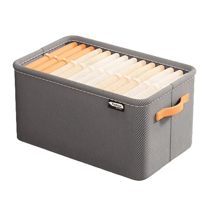 Kit com até 8 Caixas Organizadoras Dobráveis para Roupas Modern Luxo