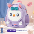 Mochila Infantil Super Fofos - Fofura e Conforto Na Sala De Aula