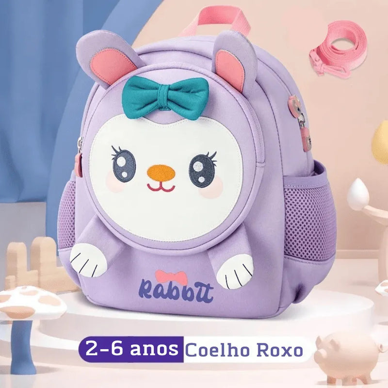 Mochila Infantil Super Fofos - Fofura e Conforto Na Sala De Aula