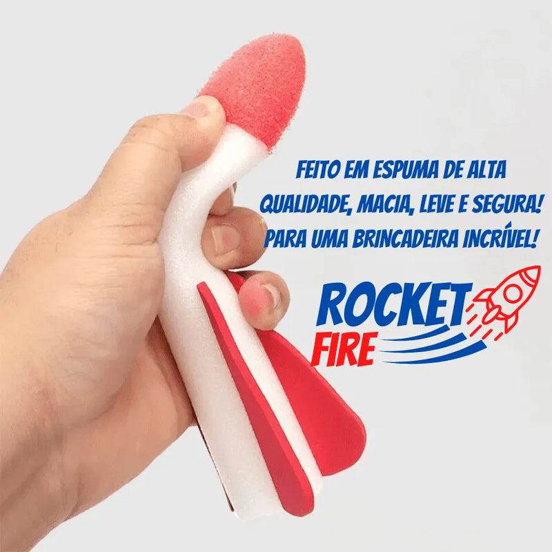 Brinquedo Lançador de Foguete Rocket Fire
