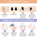 Sutiã De Sustentação e Volume Invisível | Efeito Silicone, Você Mais Confiante e Deslumbrante!