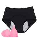 Calcinha Absorvente Protetora CarePlus® + Coletor Menstrual de Brinde [Leve 5 Pague 4]