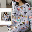 Pijama Feminino GentleTouch - Conjunto Com Calça e Camisa Longa em Tecido Lightness | Macio, Confortável e Quentinho