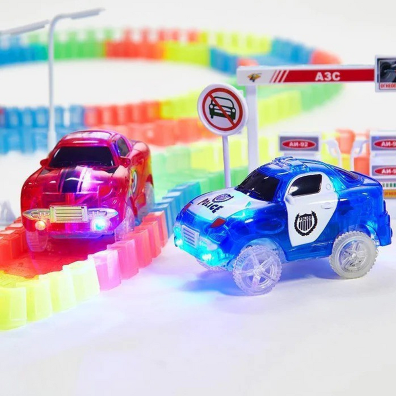 Conjunto com até 360 Pçs de Corrida que Brilha no Escuro