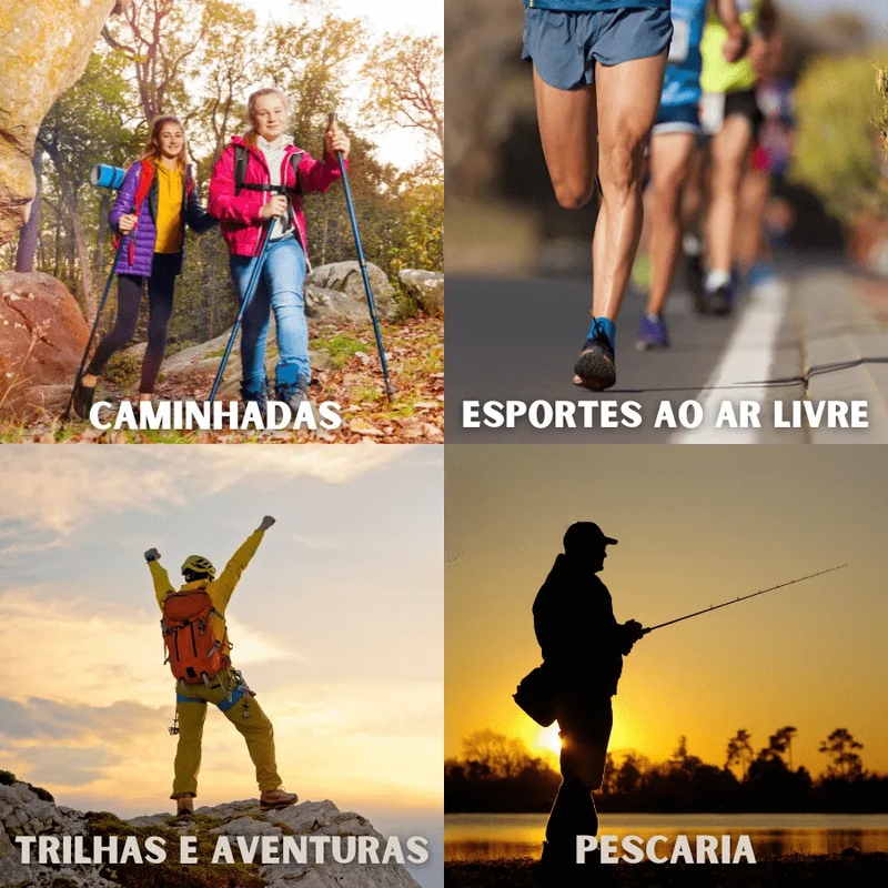 Chapéu Com Proteção Solar UVA/UVB [Pague 1 Leve 2]