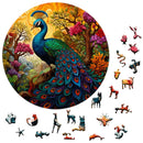 Quebra-Cabeça de Madeira Inova WOOD PUZZLE - Asas e Escamas | Diversão com Diversos Benefícios