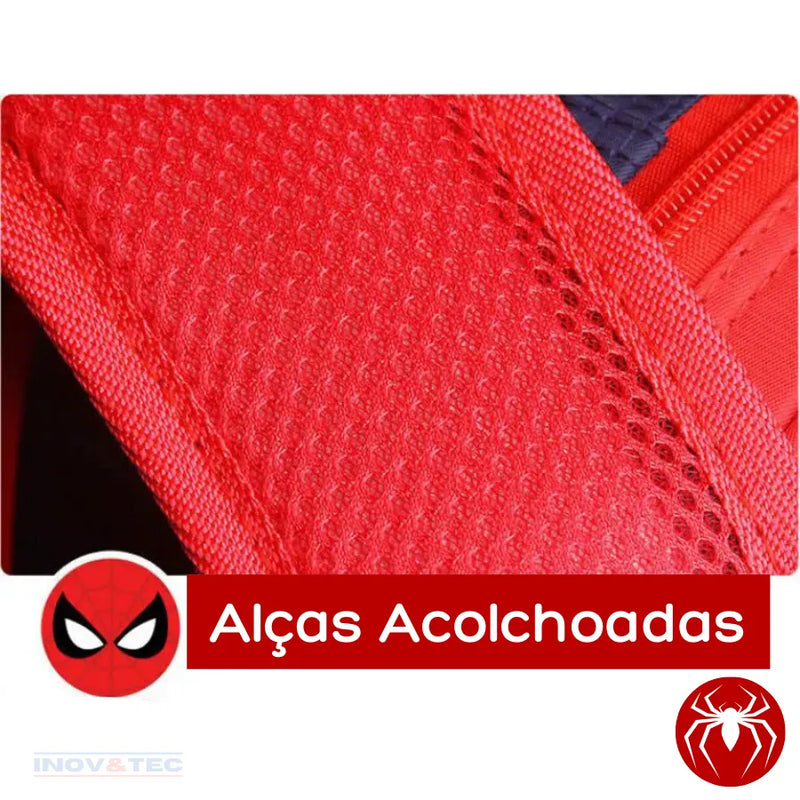 Mochila Infantil Homem-Aranha - De Volta às Aulas