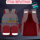 Mochila Infantil Com Bolso Frontal Duplo - Tudo o Que Precisar Cabe em uma Mochila Leve