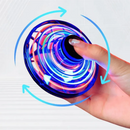 Disco Voador Spinner com LED Boomerang Flying